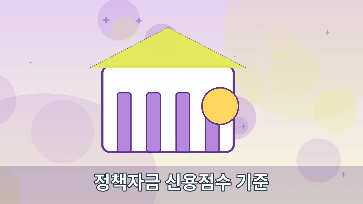 정책자금 신용점수 기준 안내 이미지 3